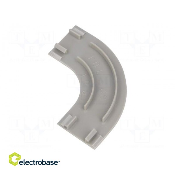 L-connector-base | grey | ABS | UL94HB | RD-30 image 2