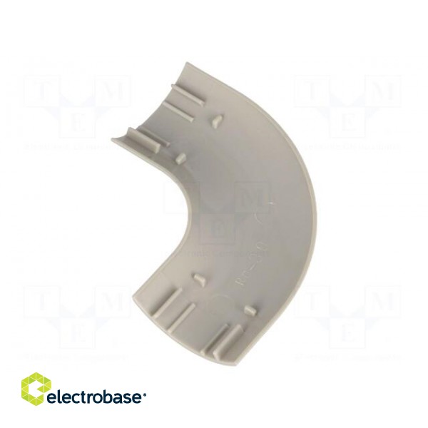 L-connector-cover | grey | ABS | UL94HB | RD-30 image 2