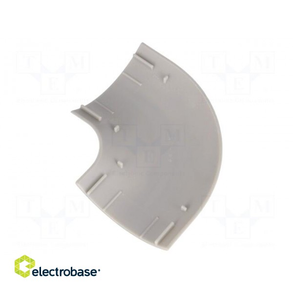 L-connector-cover | grey | ABS | UL94HB | RD-60 image 2