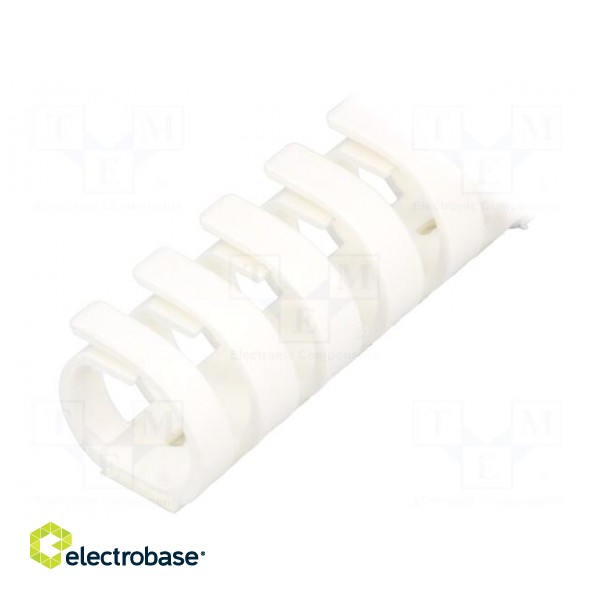 Wiring duct | Colour: white | Mat: polypropylene | UL94V-0 | L: 0.5m