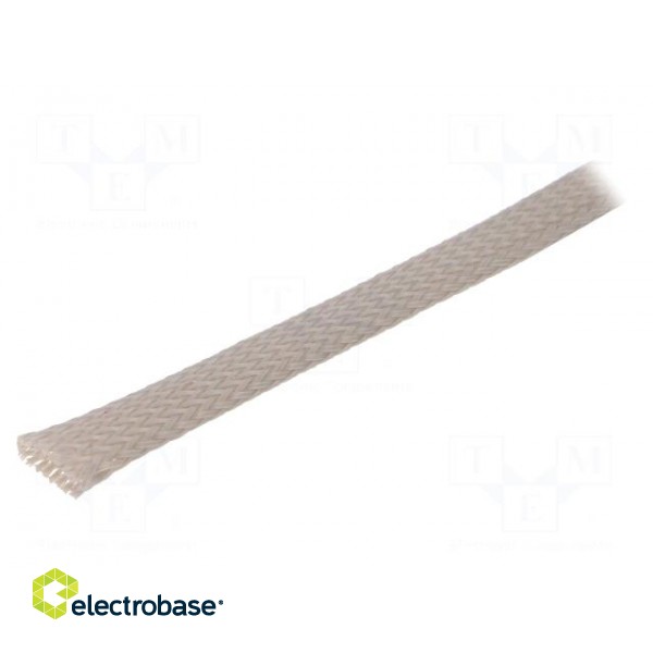 Polyester conduit | Braid diameter: 18÷34mm | Mat: polyester | grey