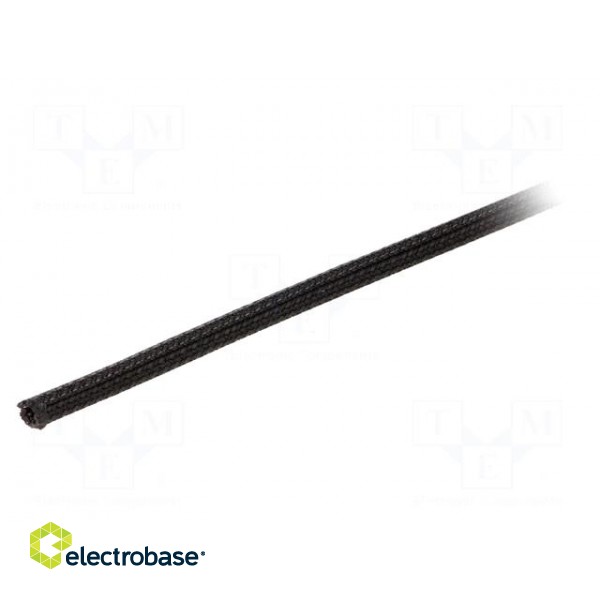 Polyester conduit | Braid diameter: 3.18mm | Mat: polyester | black