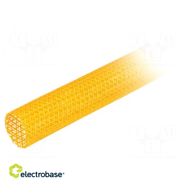 Polyester conduit | Braid diameter: 31.8mm | Mat: polyester | orange