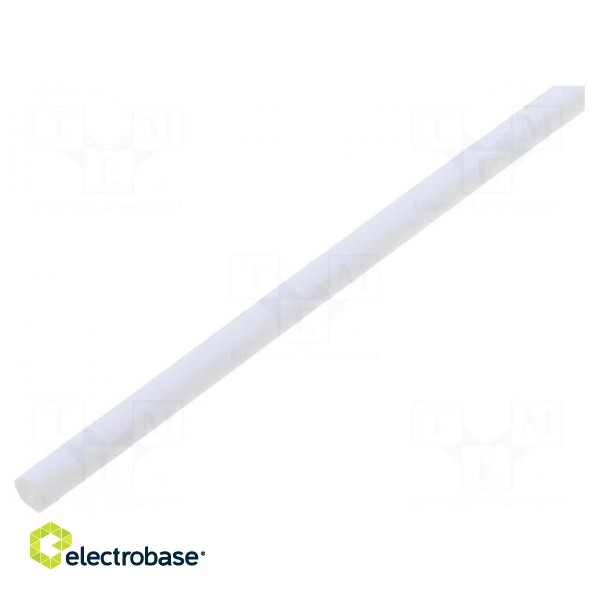 Insulating tube | fiberglass | -10÷200°C | Øint: 0.5mm | 4kV/mm | reel