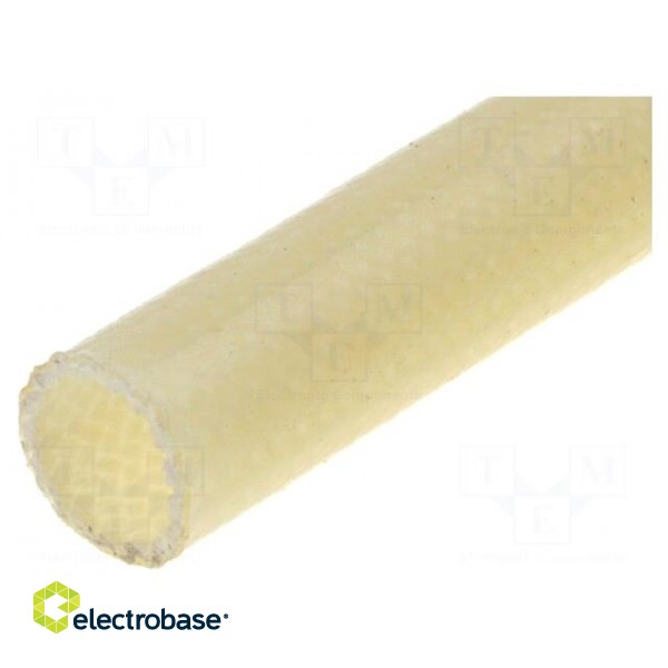 Insulating tube | fiberglass | -25÷155°C | Øint: 4.5mm | 5kV/mm | reel