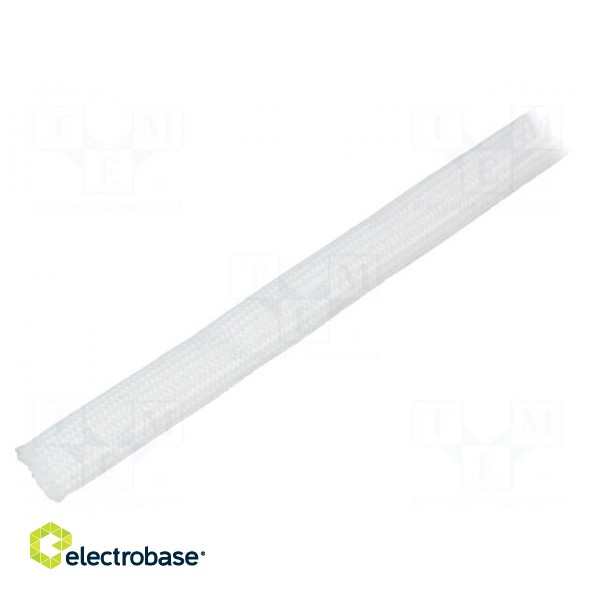 Insulating tube | fiberglass | -40÷180°C | Øint: 3.5mm | 4.3kV/mm