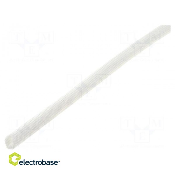 Insulating tube | Mat: glass fibre coated  with silicone rubber