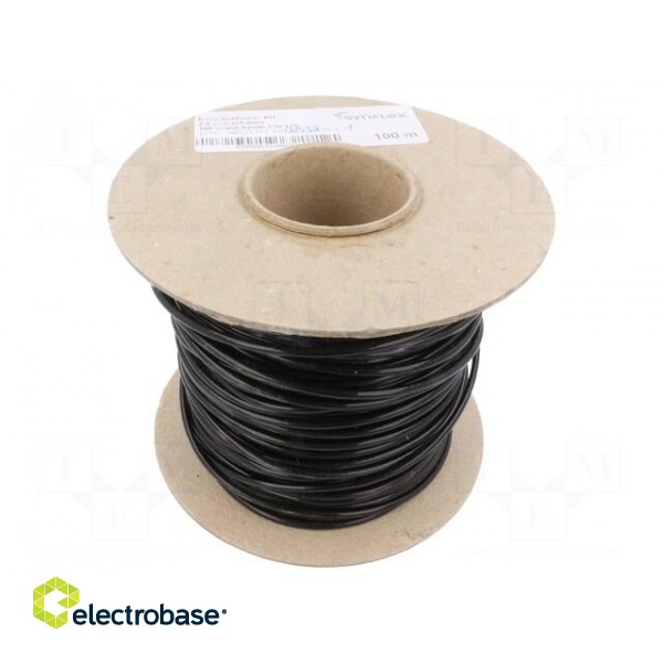 Insulating tube | fiberglass | black | -20÷155°C | Øint: 2.5mm image 2