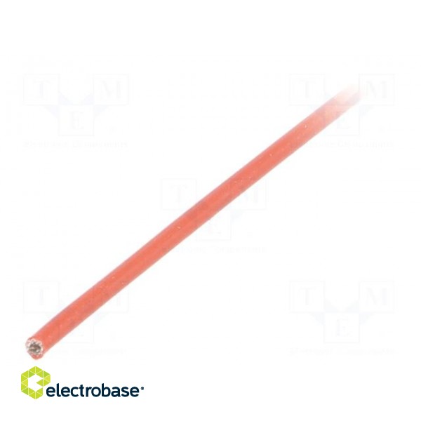 Insulating tube | fiberglass | brick red | -60÷250°C | Øint: 1.5mm