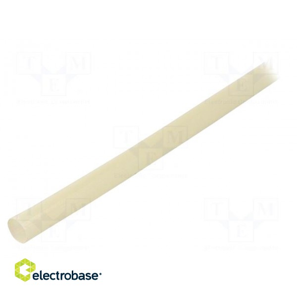 Insulating tube | fiberglass | natural | -20÷155°C | Øint: 14mm