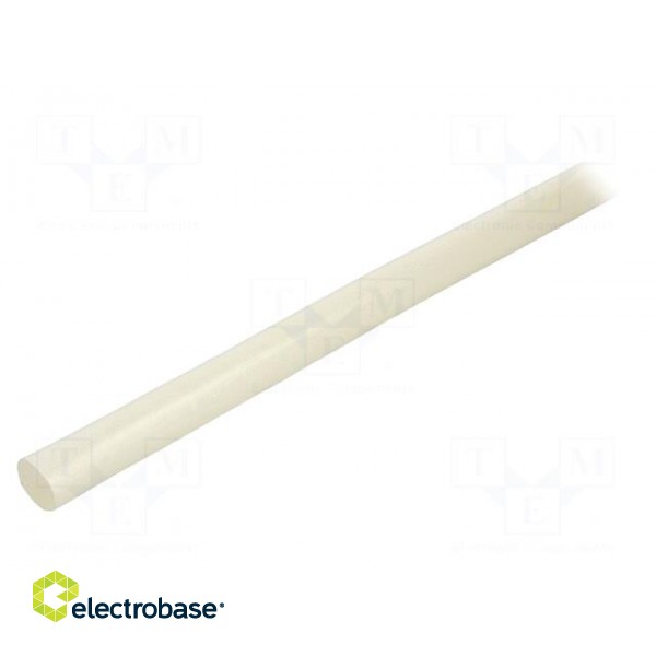 Insulating tube | fiberglass | natural | -20÷155°C | Øint: 20mm