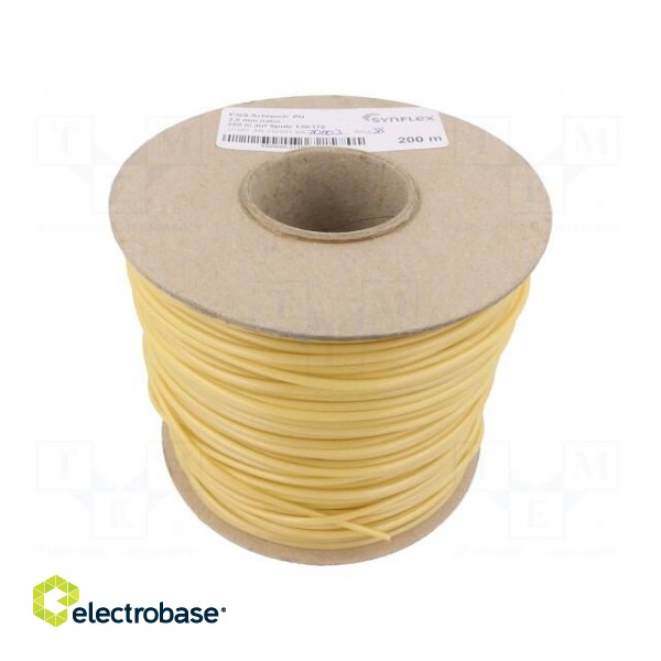 Insulating tube | fiberglass | natural | -20÷155°C | Øint: 2mm image 2