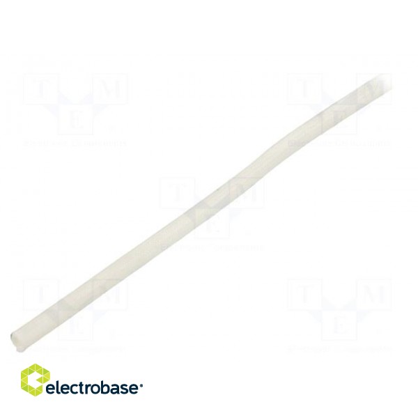 Insulating tube | fiberglass | natural | max.180°C | Øint: 2.5mm image 1