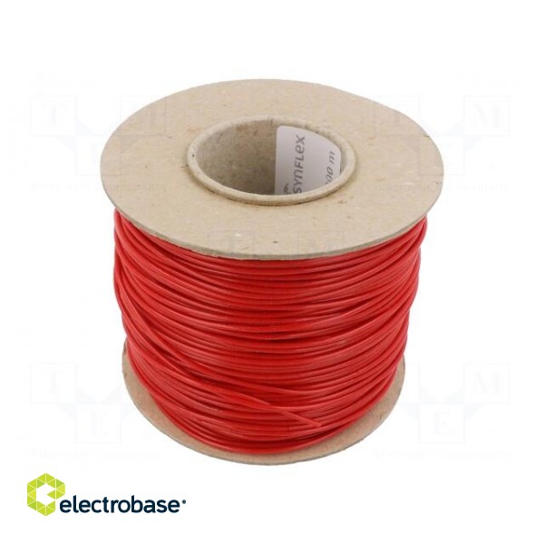 Insulating tube | fiberglass | red | -20÷155°C | Øint: 1mm фото 2