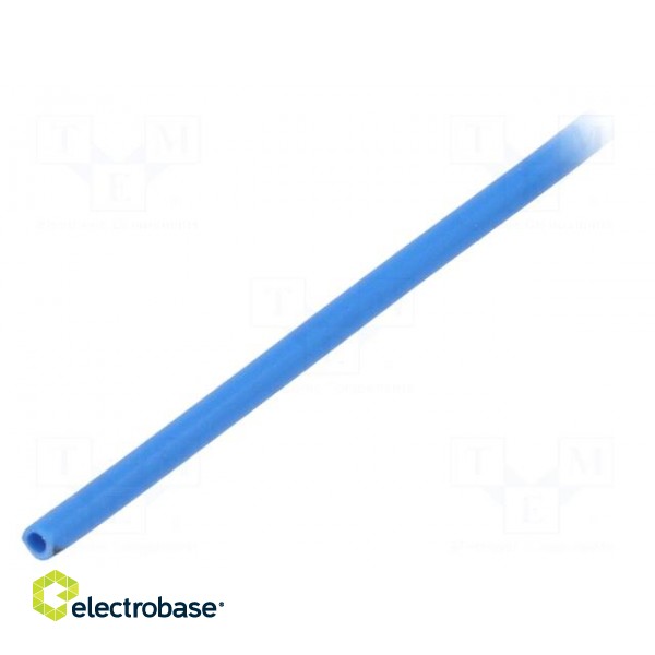 Insulating tube | PVC | blue | -45÷125°C | Øint: 1mm | L: 200m