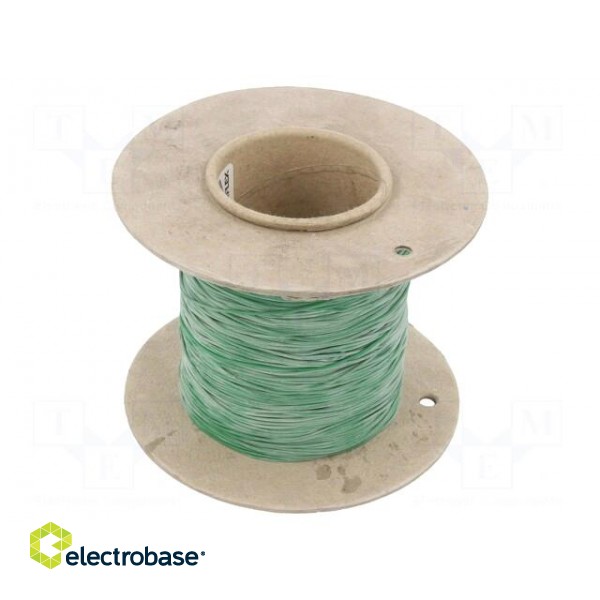 Insulating tube | silicone | green | Øint: 0.3mm | Wall thick: 0.2mm image 2