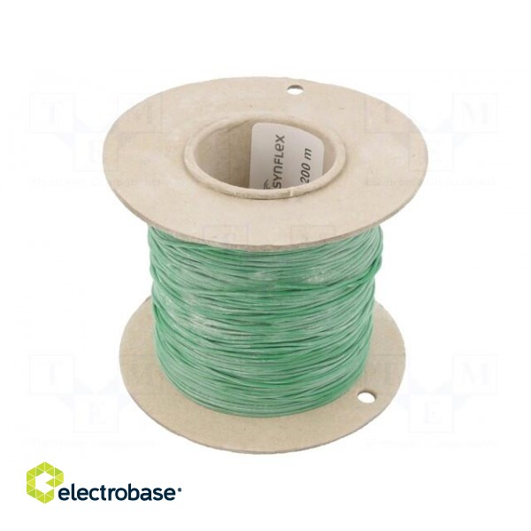 Insulating tube | silicone | green | Øint: 0.8mm | Wall thick: 0.4mm image 2