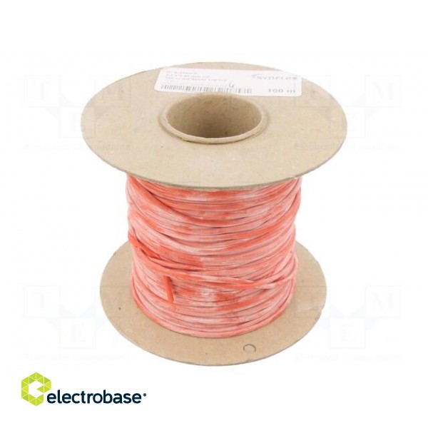 Insulating tube | silicone | red | Øint: 2.5mm | Wall thick: 0.4mm image 2