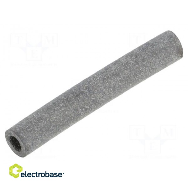 Insulating tubing | chloroprene | black | -65÷95°C | Øint: 2.5mm