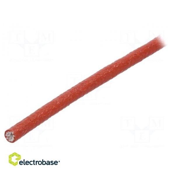 Insulating tube | Size: 6 | fiberglass | L: 30m | -55÷260°C | Øout: 11mm