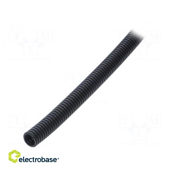 Protective tube | Size: 12 | polyamide 6 | black | L: 50m | -40÷105°C