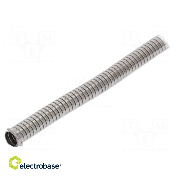 Protective tube | ØBraid : 18mm | stainless steel | L: 30m | Øint: 16mm