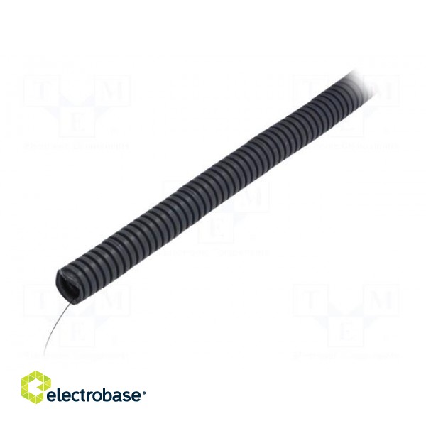 Protective tube | Size: 20 | PVC | dark grey | L: 25m | -25÷60°C | 750N