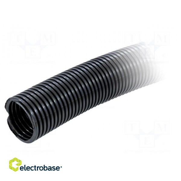 Protective tube | Size: 56 | polyamide 12 | black | L: 30m | -50÷95°C