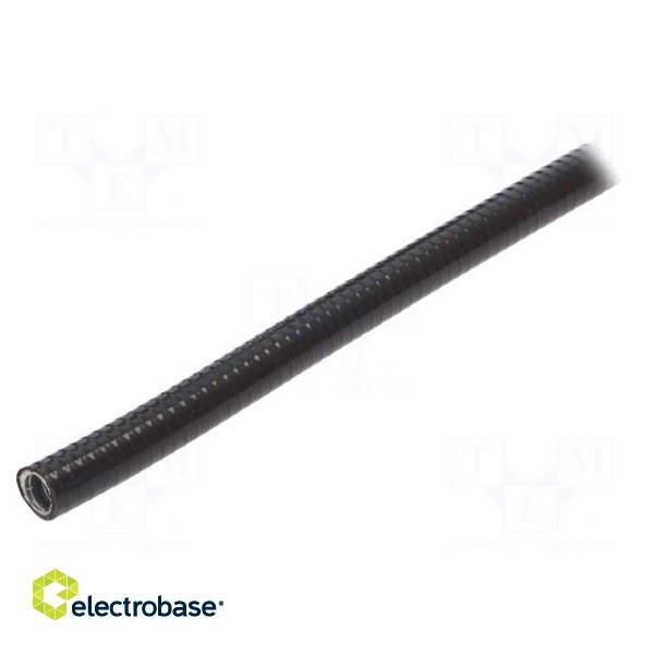 Protective tube | galvanised steel | L: 10m | -25÷70°C | Øint: 21mm