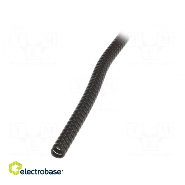 Protective tube | ØBundle : 14mm | polypropylene | black | L: 1m
