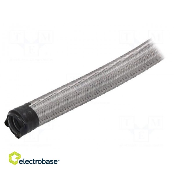 Protective tube | ØBraid : 25mm | galvanised steel | L: 30m | EMC | IP40