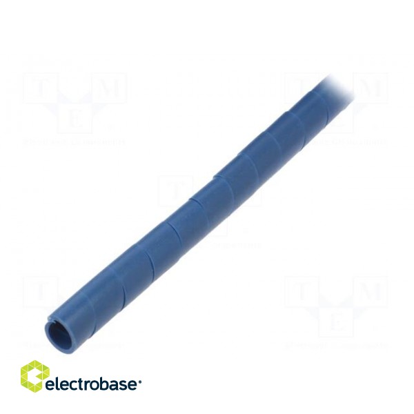 Spiral wrapping | ØBundle : 10÷100mm | polypropylene | blue | L: 30m
