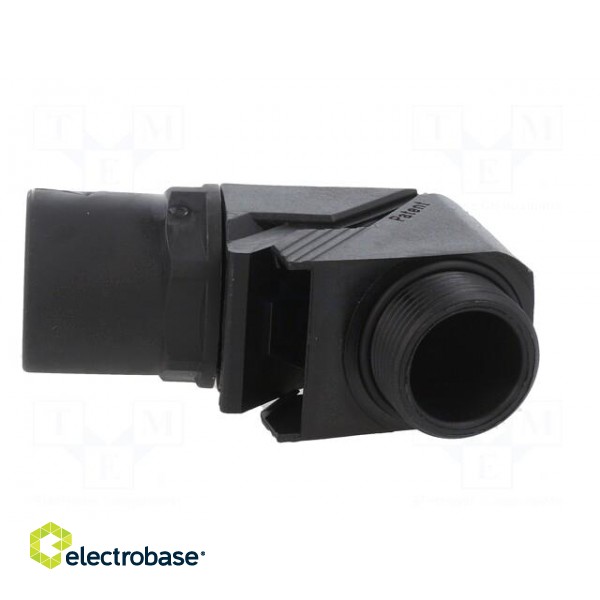 90° angled connector | Thread: PG,outside | polyamide | -20÷80°C image 3