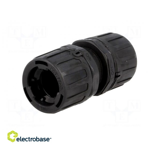 Connector | polyamide | HelaGuard | -50÷135°C | IP66 | black | UL94V-2 фото 6