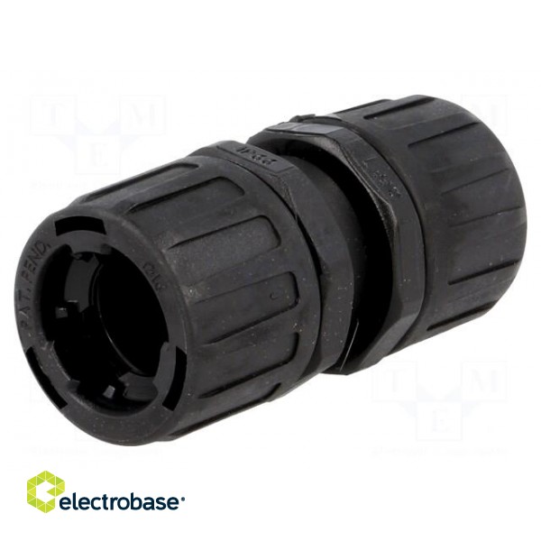 Connector | polyamide | HelaGuard | -50÷135°C | IP66 | black | UL94V-2 фото 1