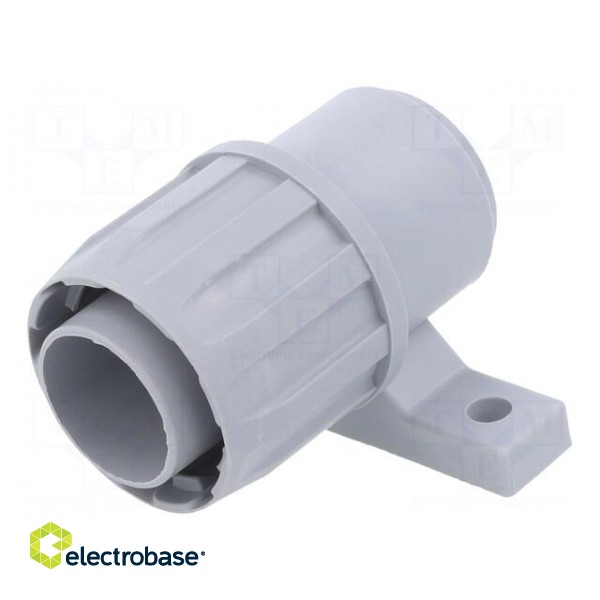 End holder | polypropylene | FlexiGuard FG | -35÷80°C | IP54 | grey image 1