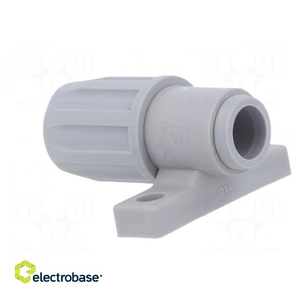 End holder | polypropylene | FlexiGuard FG | -35÷80°C | IP54 | grey paveikslėlis 5