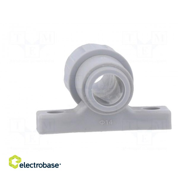 End holder | polypropylene | FlexiGuard FG | -35÷80°C | IP54 | grey фото 6