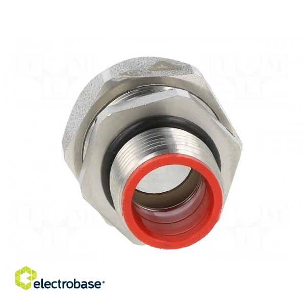 Straight terminal connector | 1/2" | Thread: metric,outside фото 5