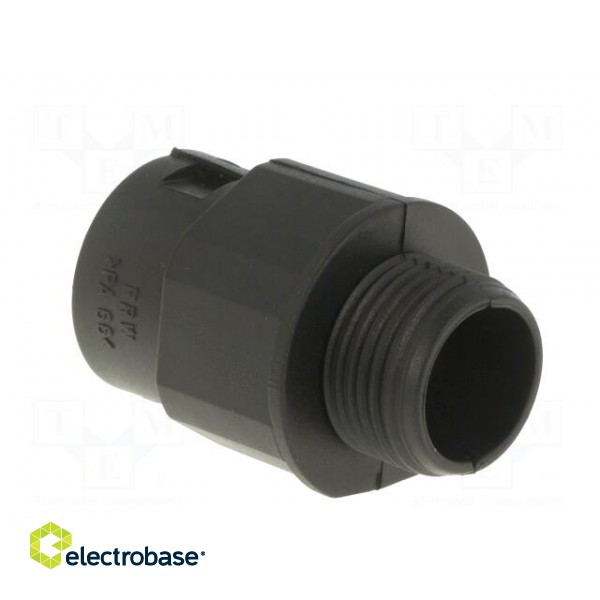 Straight terminal connector | Gland: M20 | Thread: metric,outside image 4