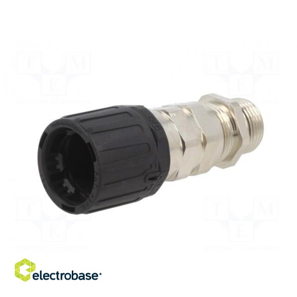 Straight terminal connector | polyamide | HelaGuard | -50÷135°C image 2