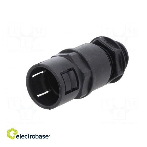 Straight terminal connector | polyamide | HSSV-ZE | -40÷110°C | IP65 фото 2