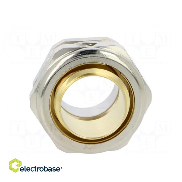 Straight terminal connector | Thread: metric,inside | brass | IP40 image 9