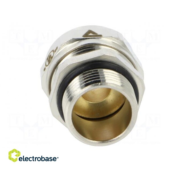 Straight terminal connector | Thread: metric,inside | brass | IP40 image 5