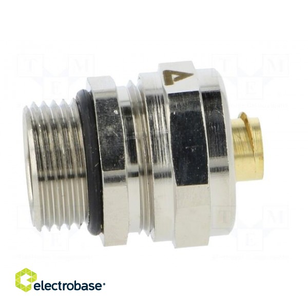 Straight terminal connector | Thread: metric,inside | brass | IP40 image 7