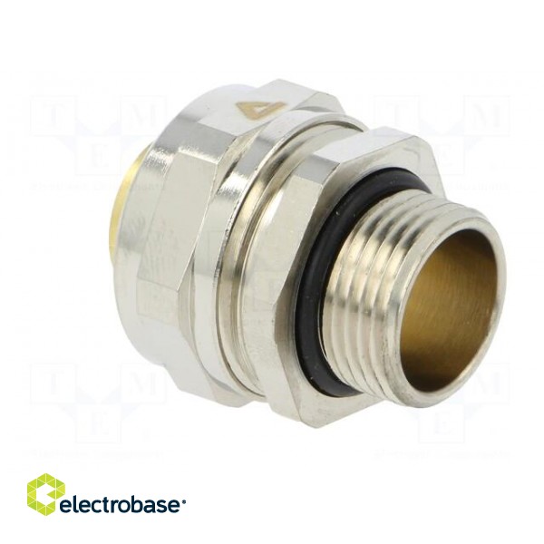 Straight terminal connector | Thread: metric,inside | brass | IP40 image 4