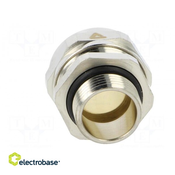 Straight terminal connector | Thread: metric,inside | brass | IP40 image 5