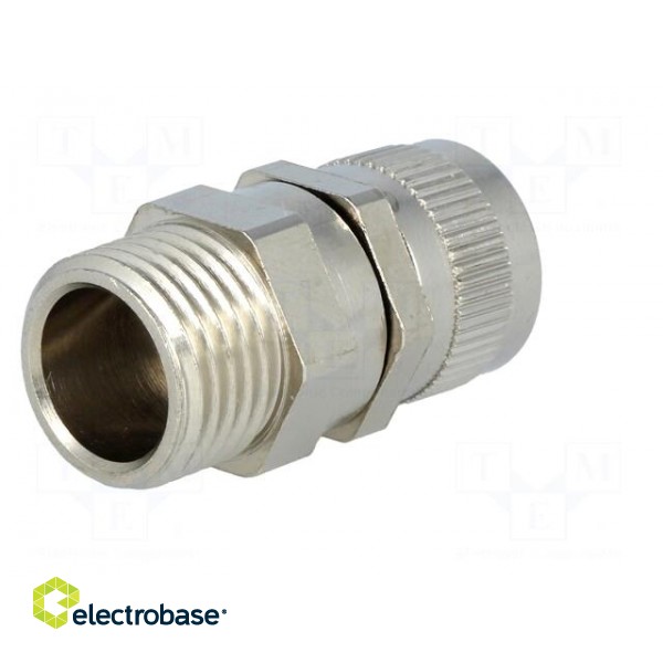 Straight terminal connector | Thread: metric,swivel,outside фото 6