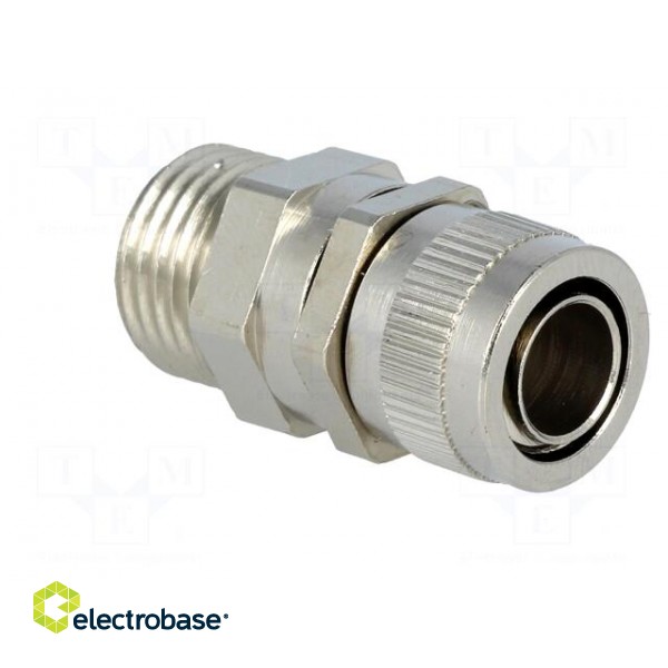 Straight terminal connector | Thread: metric,swivel,outside фото 8