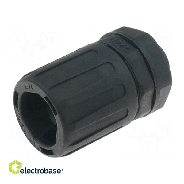 Straight terminal connector | Thread: PG,outside | polyamide | IP66